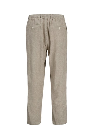 Calças chino em veludo em linho - Toupeira - Jack & Jones