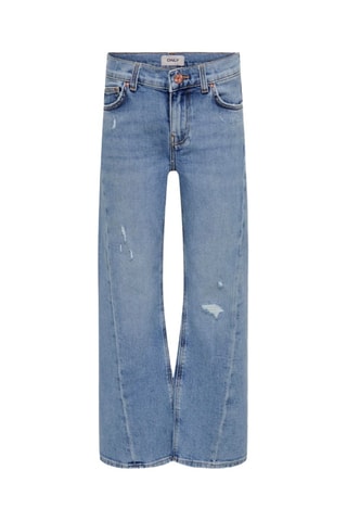 Calças de ganga wide legs - Azul - Kids Only Girl