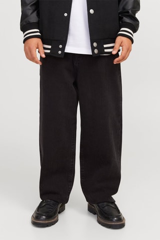 Calças de ganga com cintura alta - Preto - Jack & Jones