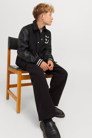 Calças de ganga com cintura alta - Preto - Jack & Jones