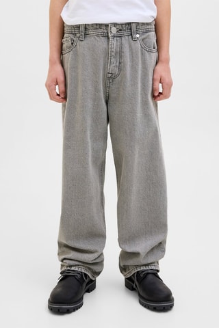 Calças de ganga com cintura alta - Cinzento - Jack & Jones