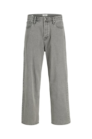 Calças de ganga com cintura alta - Cinzento - Jack & Jones
