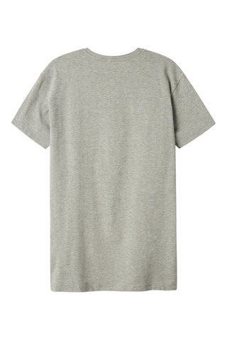 Camisa de noite - Cinzento mesclado
