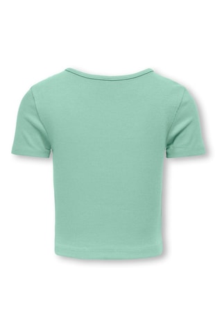 Top em algodão biológico - Verde - Kids Only Girl