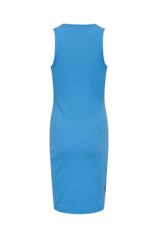 Vestido em algodão biológico - Azul-cobalto - Kids Only