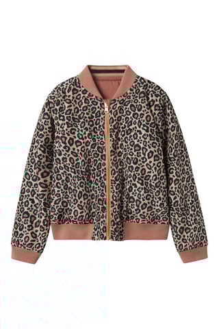 Bomber reversível - Bege e preto - Name It Kids