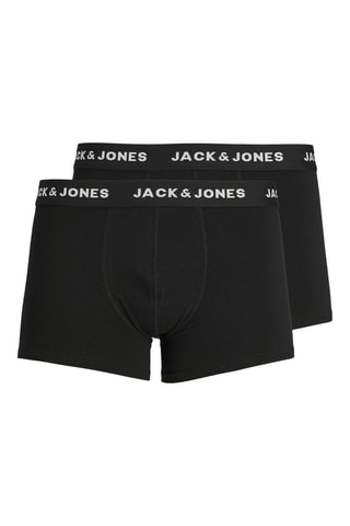 2 boxers em algodão biológico - Preto - Jack & Jones