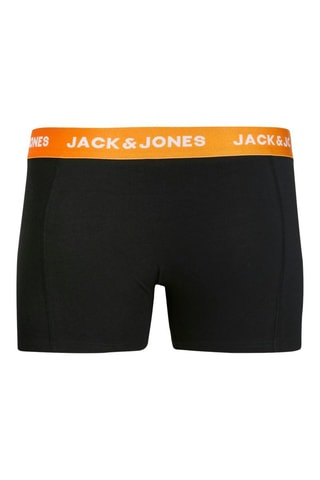 3 boxers - Preto e verde-escuro - Jack & Jones