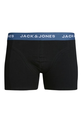 3 boxers - Preto e verde-escuro - Jack & Jones
