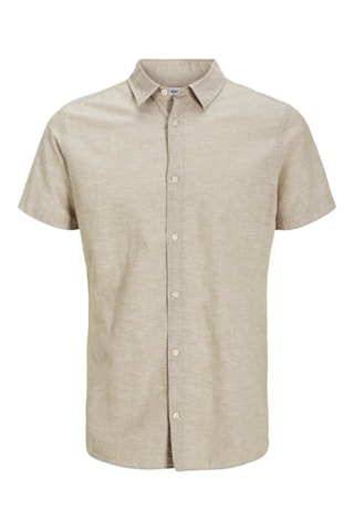 Camisa em linho - Cinzento claro - Jack & Jones