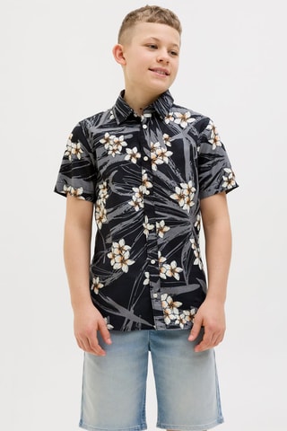 Camisa regular - Preto - Jack & Jones Junior