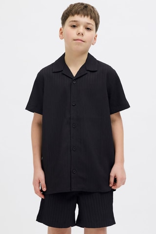 Camisa relaxed - Preto - Jack & Jones Junior