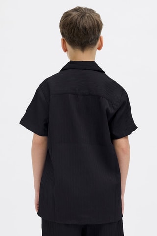 Camisa relaxed - Preto - Jack & Jones Junior