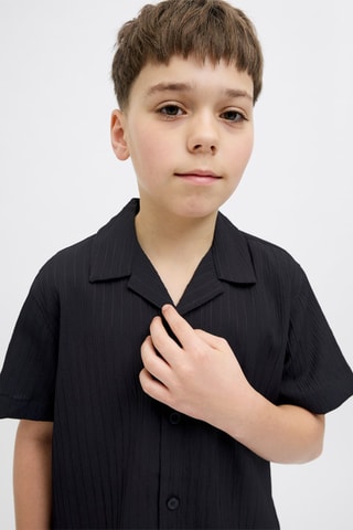 Camisa relaxed - Preto - Jack & Jones Junior