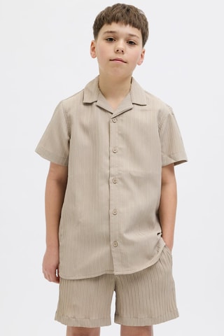Camisa relaxed - Bege - Jack & Jones Junior