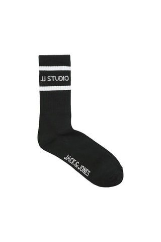 5 pares de meias - Branco e preto - Jack & Jones Junior