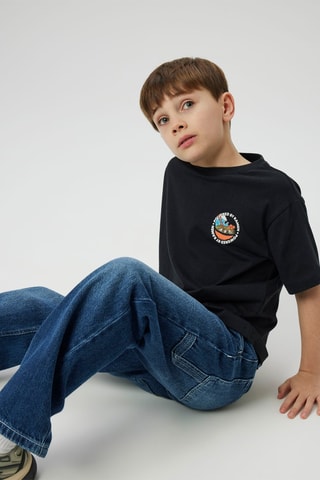 T-shirt - Zwart - Name it Kids
