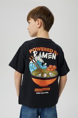 T-shirt - Zwart - Name it Kids