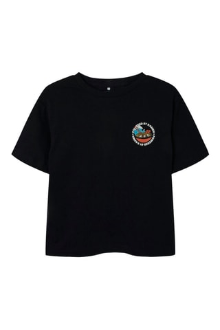 T-shirt - Zwart - Name it Kids