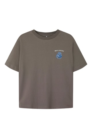 T-shirt - Grijs - Name it Kids