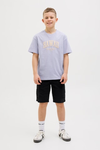 T-shirt relaxed - Lavanda - Jack & Jones Junior