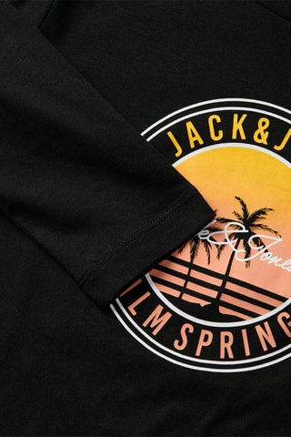 T-shirt - Preto - Jack & Jones Junior