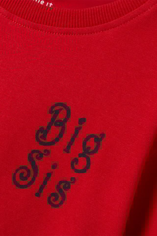 Biologisch Katoenen T-shirt - Rood