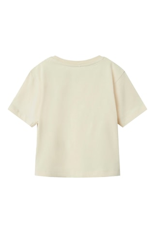 Biologisch Katoenen T-shirt - Beige