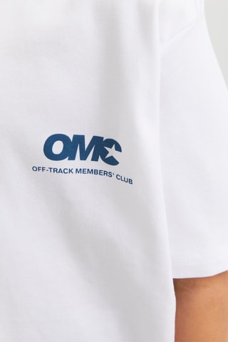 T-shirt de algodão biológico - Branco