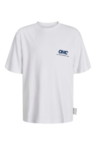 T-shirt de algodão biológico - Branco