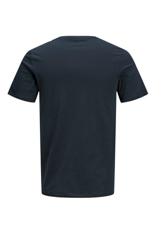 T-shirt slim - Azul - Jack & Jones Junior