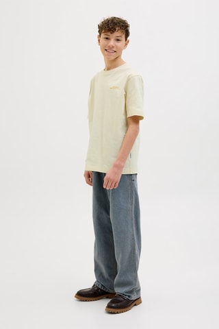 T-shirt - Marfim - Jack & Jones Junior