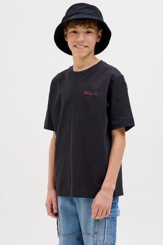 T-shirt - Preto - Jack & Jones Junior
