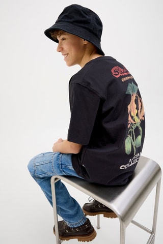 T-shirt - Preto - Jack & Jones Junior