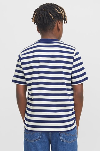 T-shirt relaxed - Azul - Jack & Jones Junior