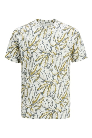 T-shirt - Branco e amarelo - Jack & Jones Junior