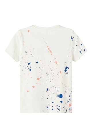 Biologisch Katoenen T-shirt - Wit - Name it Kids