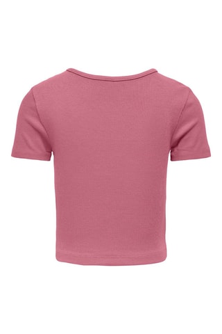 Biologisch Katoenen T-shirt - Roze - Kids Only