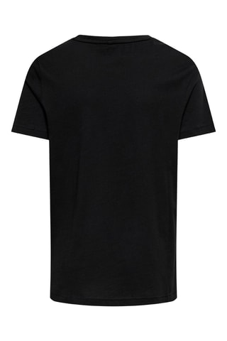Biologisch Katoenen T-shirt - Zwart - Kids Only