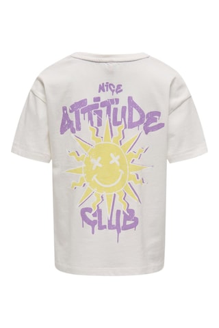 Biologisch Katoenen T-shirt - Wit - Kids Only