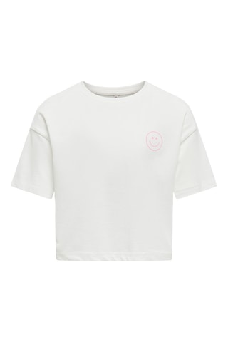 Biologisch Katoenen T-shirt - Wit - Kids Only