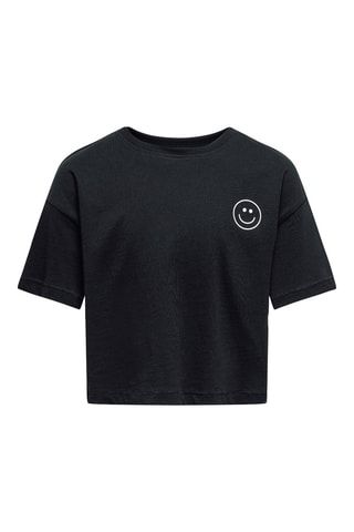 Biologisch Katoenen T-shirt - Zwart - Kids Only