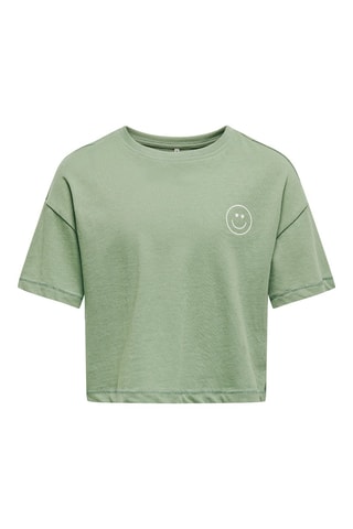 Biologisch Katoenen T-shirt - Groen - Kids Only