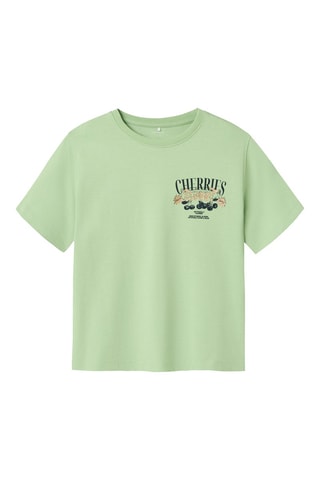 Biologisch Katoenen T-shirt - Groen - Name It