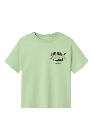 Biologisch Katoenen T-shirt - Groen - Name It