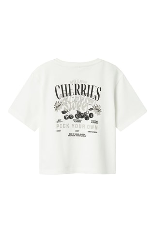 Biologisch Katoenen T-shirt - Wit - Name It