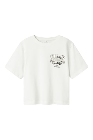 Biologisch Katoenen T-shirt - Wit - Name It