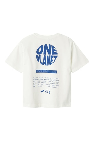 Biologisch Katoenen T-shirt - Wit - Name It