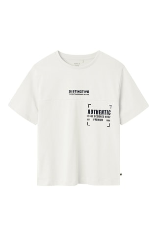 Biologisch Katoenen T-shirt - Wit - Name It
