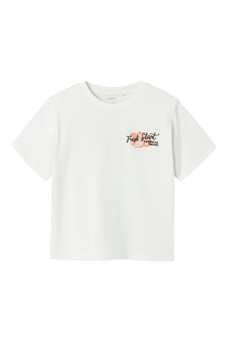 Biologisch Katoenen T-shirt - Wit - Name It
